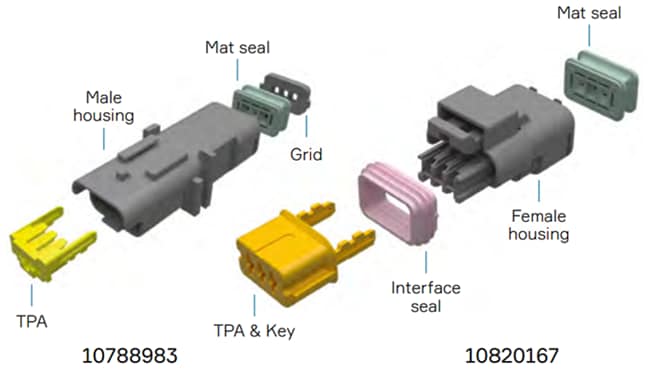 Aptiv Sicma Mini-Sealed Connectors